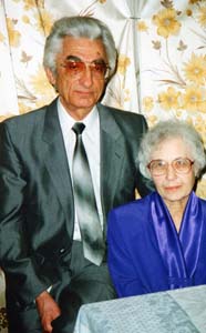 Zinovy Mekler with wife Bella.