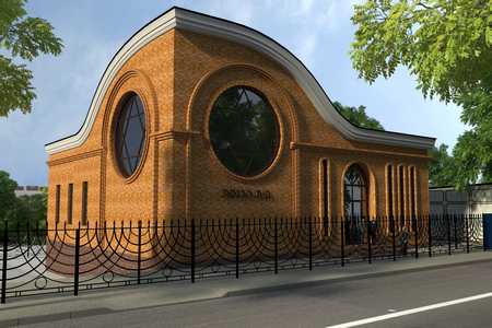 Витебск. Новая синагога.