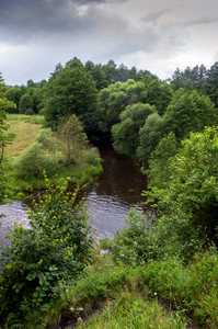 The Usa River in Bogushevichi region.