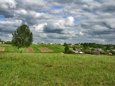 Execution site of Belynichi Jews in Salotopka.