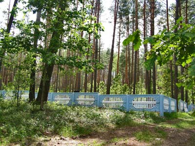 Execution site in Mhi near the village of Zadrudskaya Sloboda.