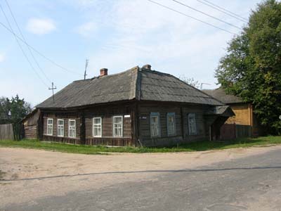 Old Jewish houses in Kozinka.