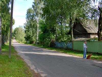Kolkhoznaya street. Here ghetto was located in 1941.