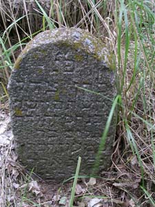 Jewish cemetery in Zaverezhie.